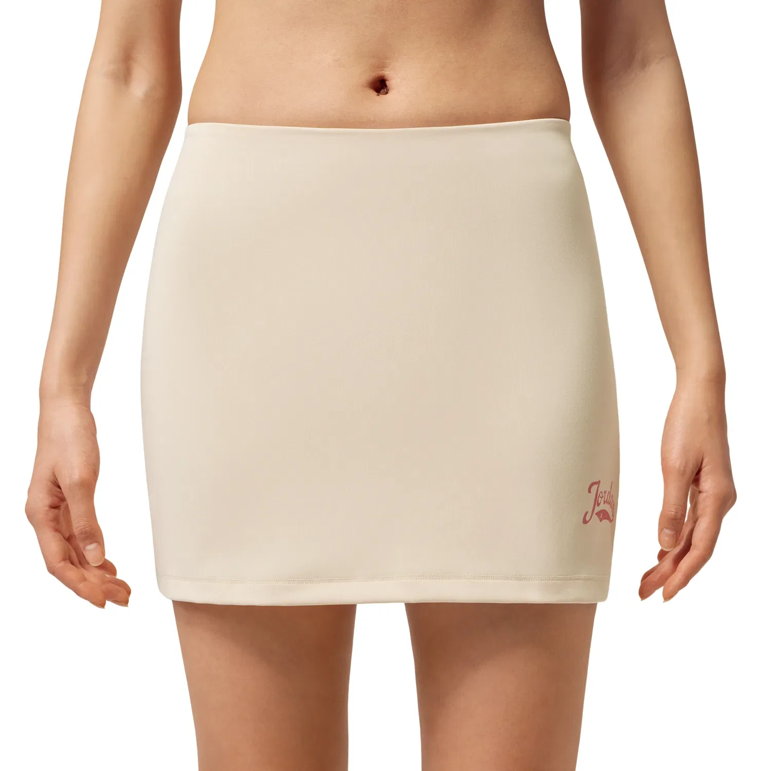 Женская юбка Air Jordan Brooklyn Skorts Asia Sizing 'Beige Ivory' Jordan, Beige Ivory — фото 2