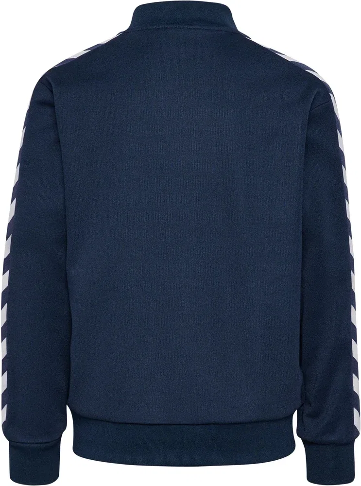 Тренировочная куртка детская на молнии Hmljr Archive Reg Poly Zip Jacket Hummel, синий — фото 2