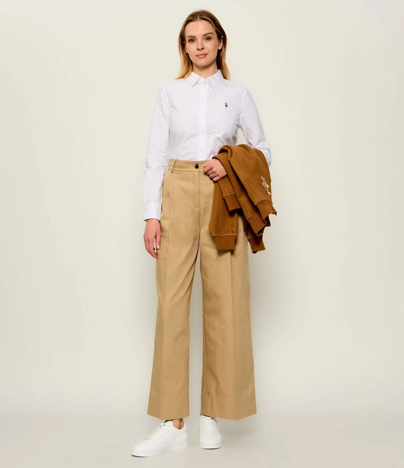 Рубашка с длинным рукавом U.S. Polo Assn., Bianco — фото 2
