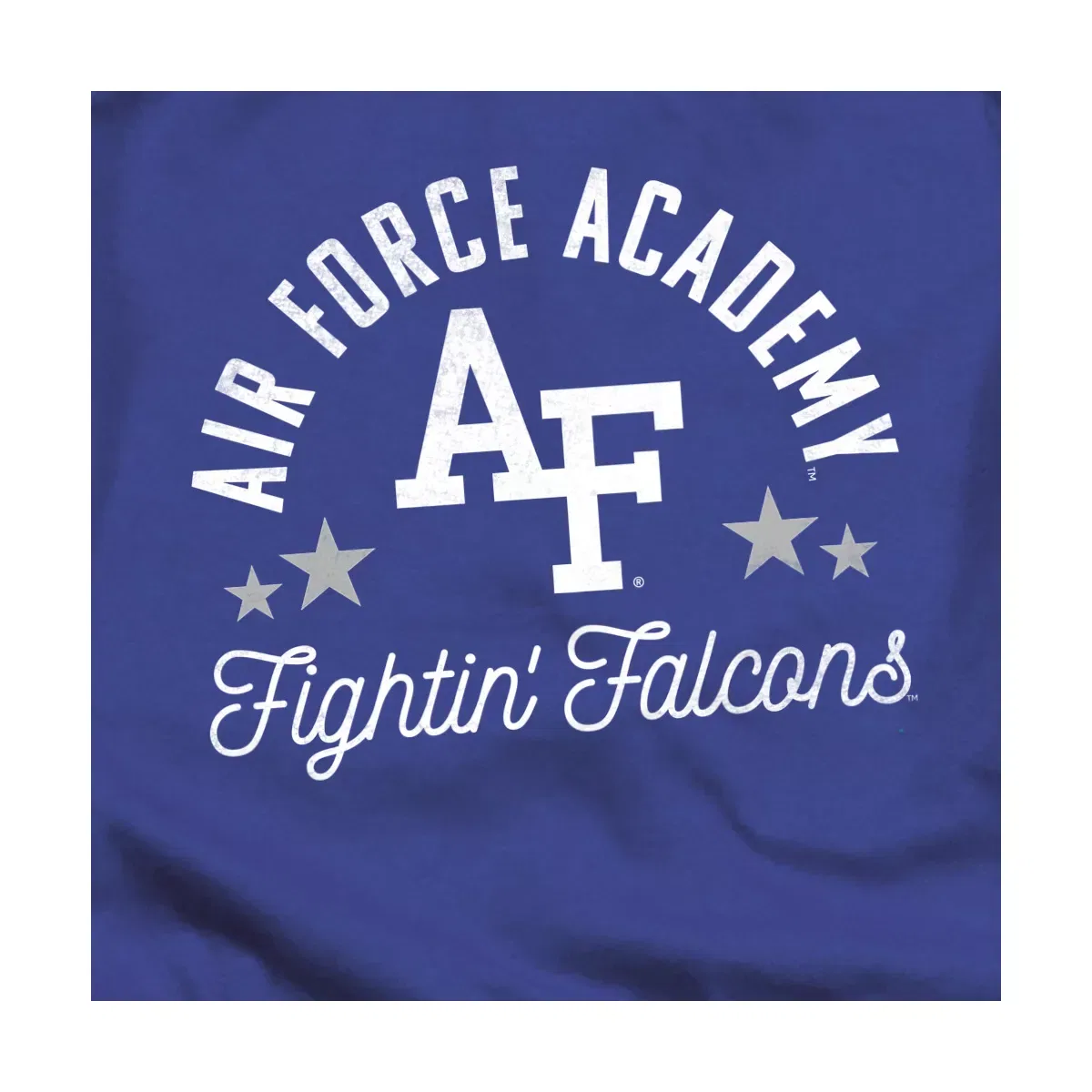 Детский боди-комбинезон с коротким рукавом Fightin' Falcons NCAA, Royal Blue — фото 2