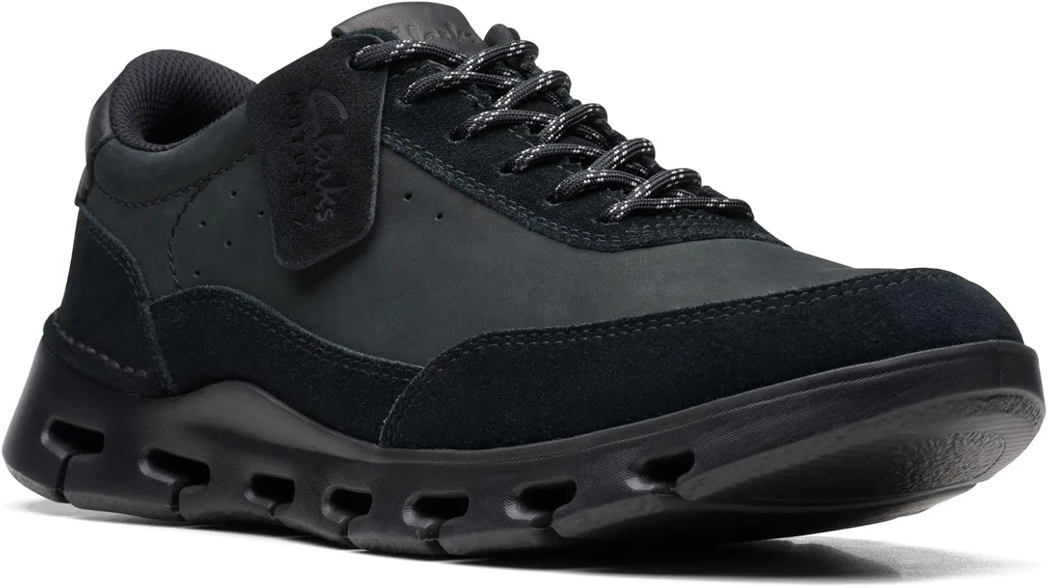 Мужские кроссовки Clarks Nature X One, Black Blac — фото 2