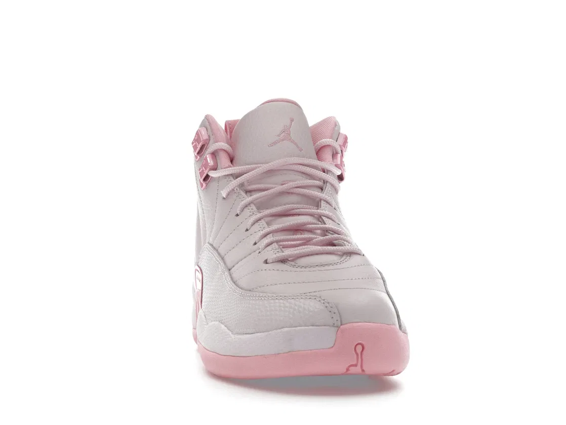 Детские кроссовки Lifestyle с длинным рукавом Jordan 12 Retro Jordan, Pearl Pink/Medium Soft Pink — фото 2