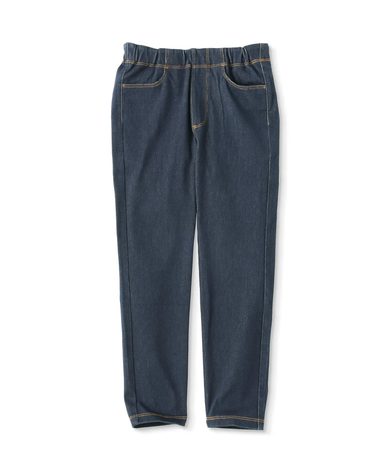 Детские леггинсы-джинсы с высокой посадкой, модель Jersey Stretch MUJI, Dark Navy