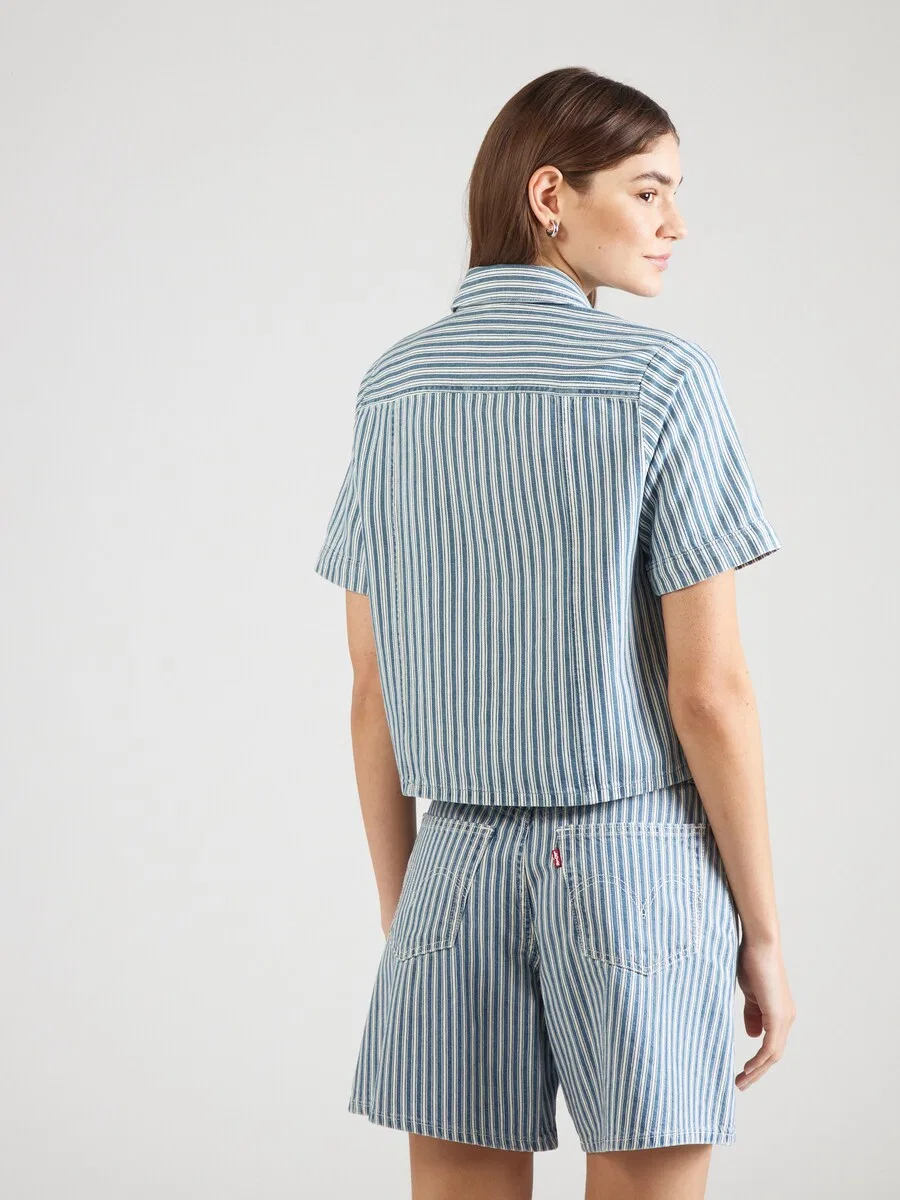 Блузка LEVI'S 'Rinoa' синего цвета — фото 4