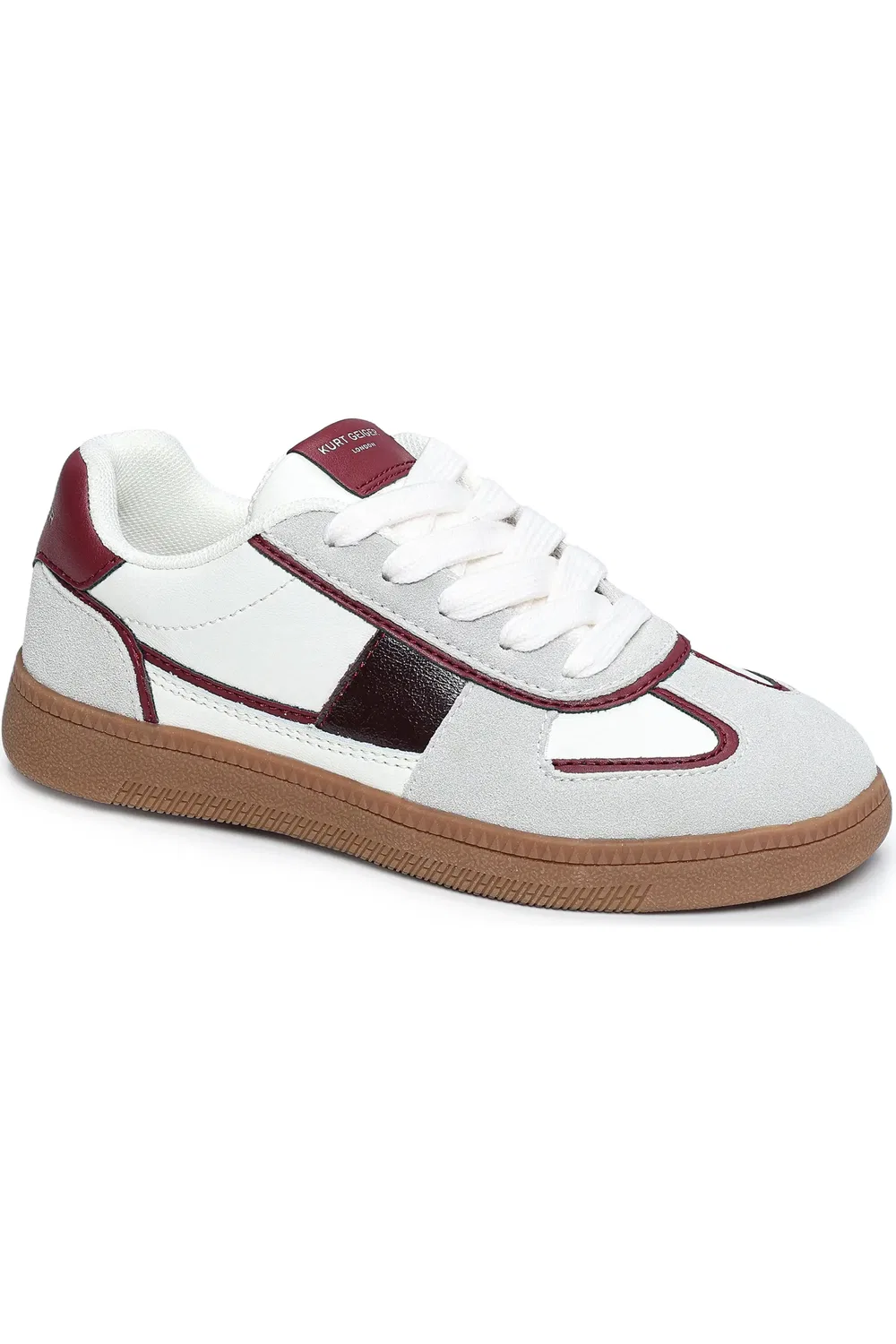 Кеды детские низкопрофильные Lloyd Kurt Geiger London, белый/красный