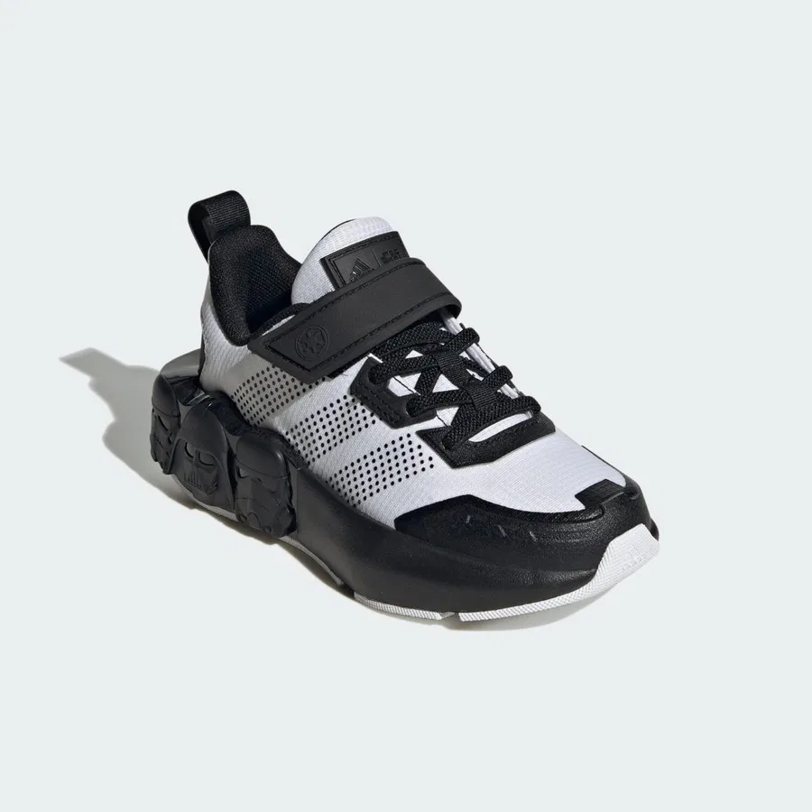 Детские кроссовки с принтом Star Wars ID0378 adidas, Черный — фото 4
