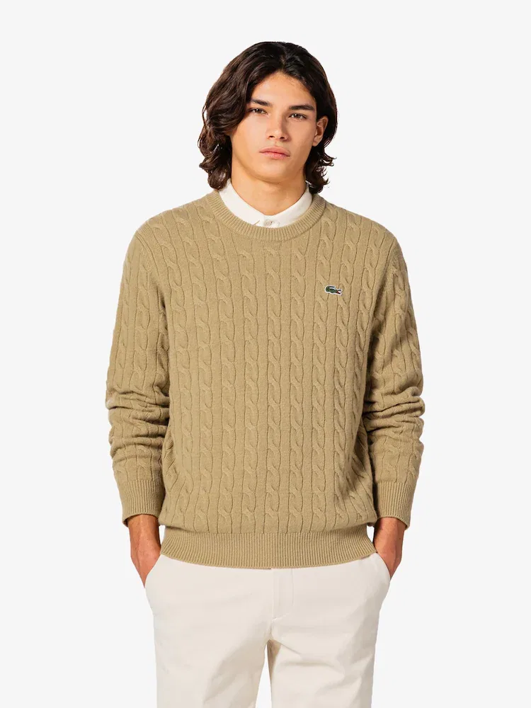 Пуловер с косами LACOSTE, TUY