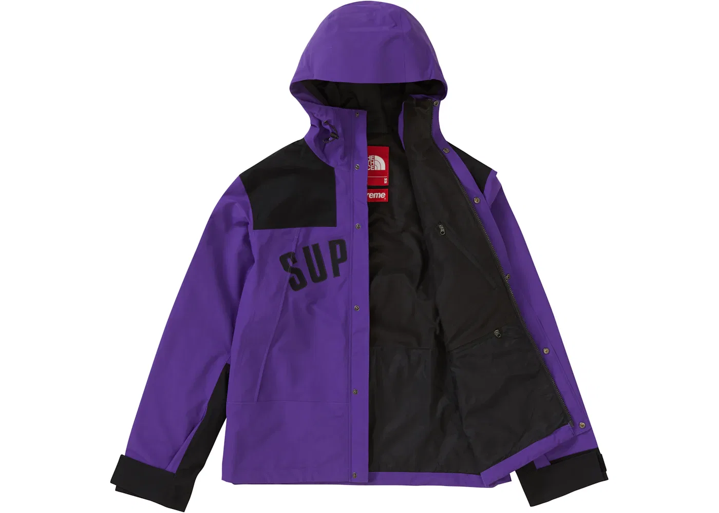Мужская куртка с принтом Arc Logo Supreme The North Face, Purple — фото 2