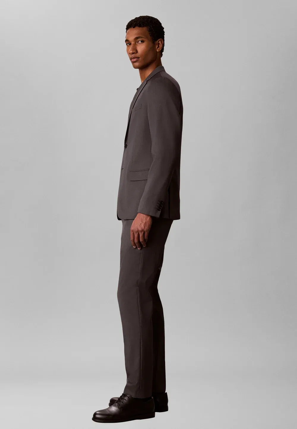 Узкие брюки Calvin Klein, Black Oyster — фото 4
