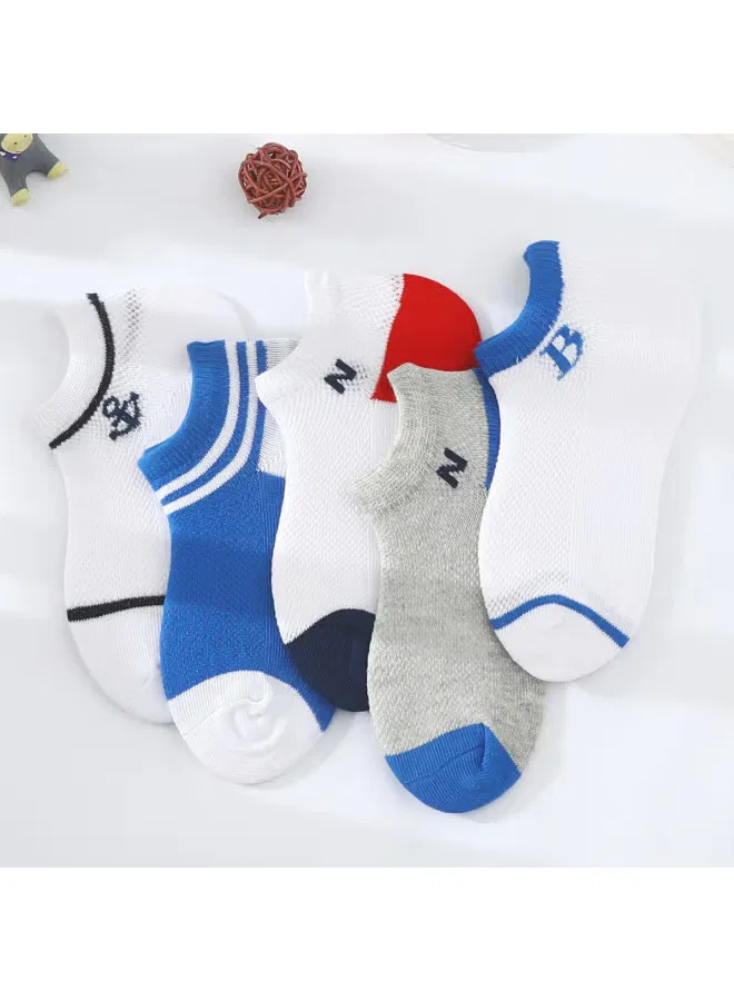 Носки низкие с дышащей сеткой, комплект, Jeanswest, белый — фото 2