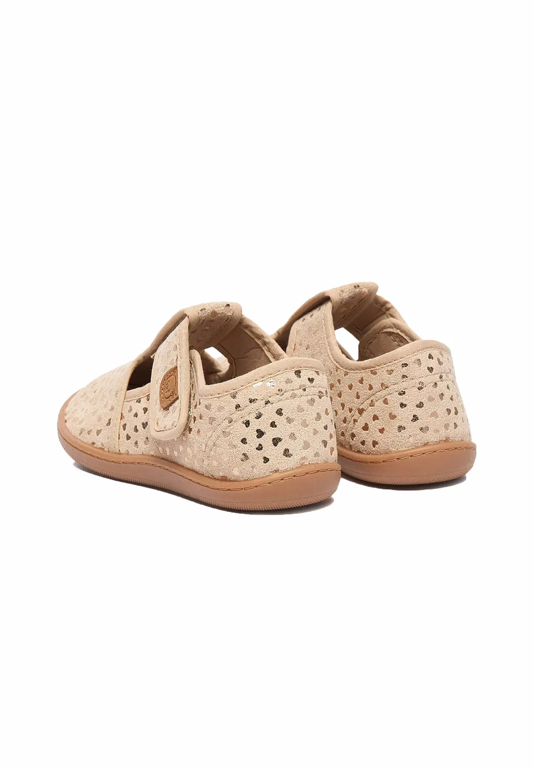 Детские тапочки 5907964340065 - балетки с ремешком на щиколотке Lasocki Kids, Beige — фото 3