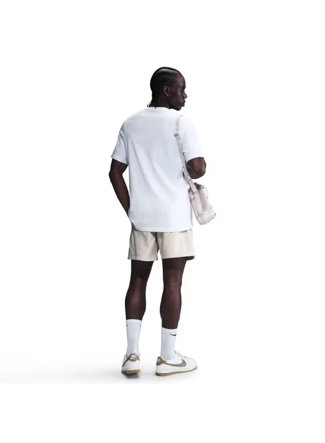 Футболка с коротким рукавом с принтом 2 Nike, белый