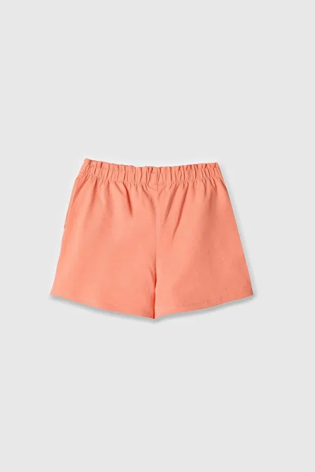 Детские шорты для девочек хлопковые Benetton, Powder