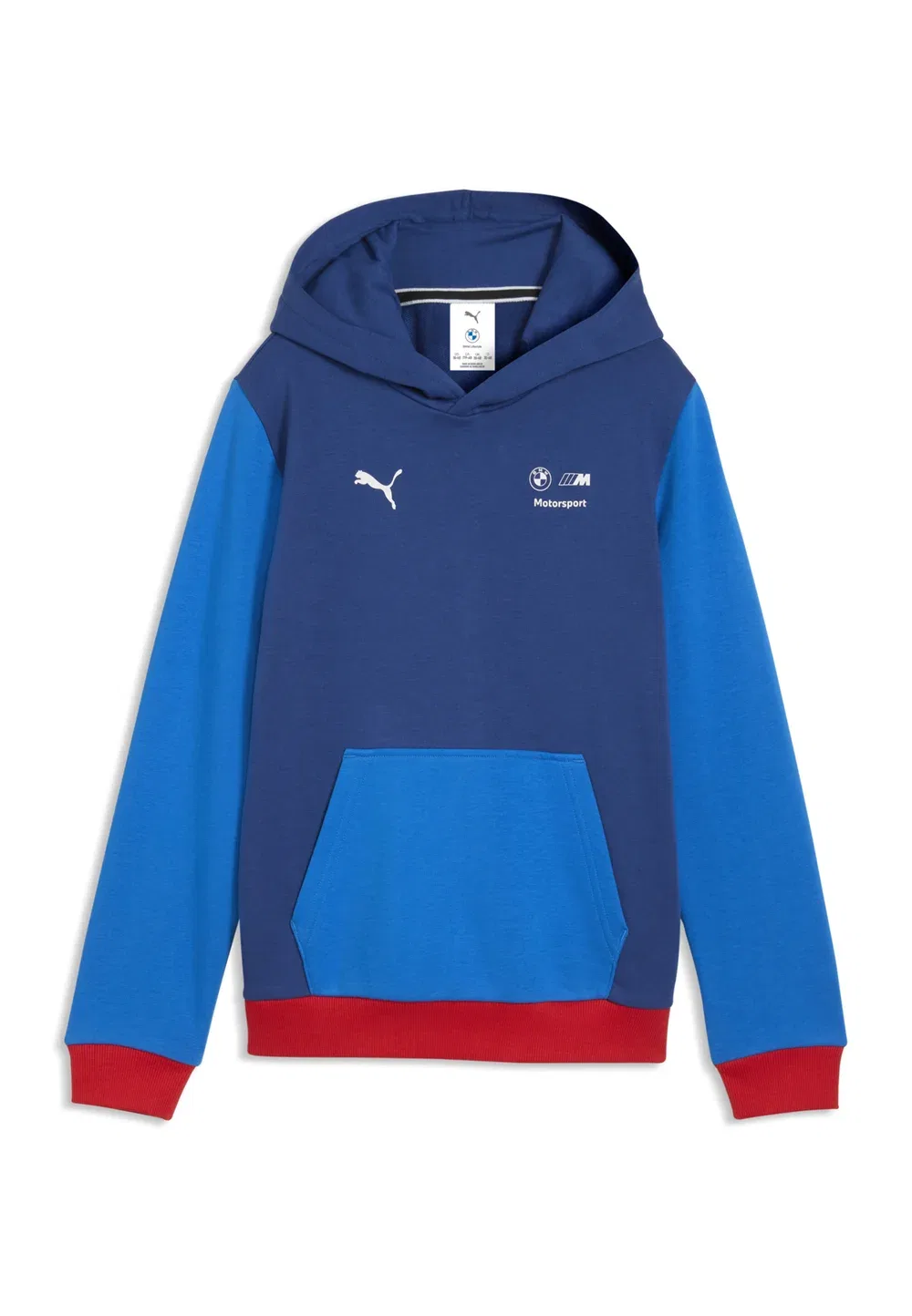 Детская толстовка BMW MMS унисекс - худи Puma, Pro Blue-M Color — фото 4