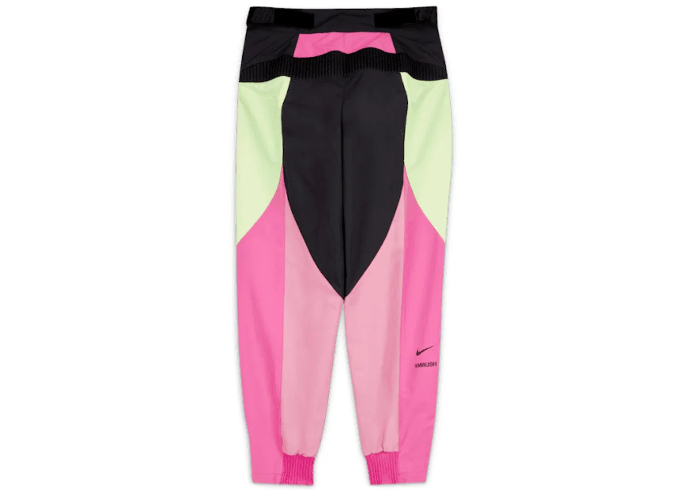 Женские брюки с принтом Nike x Ambush Motorcycle Pants Nike, Magic Flamingo/Black — фото 2