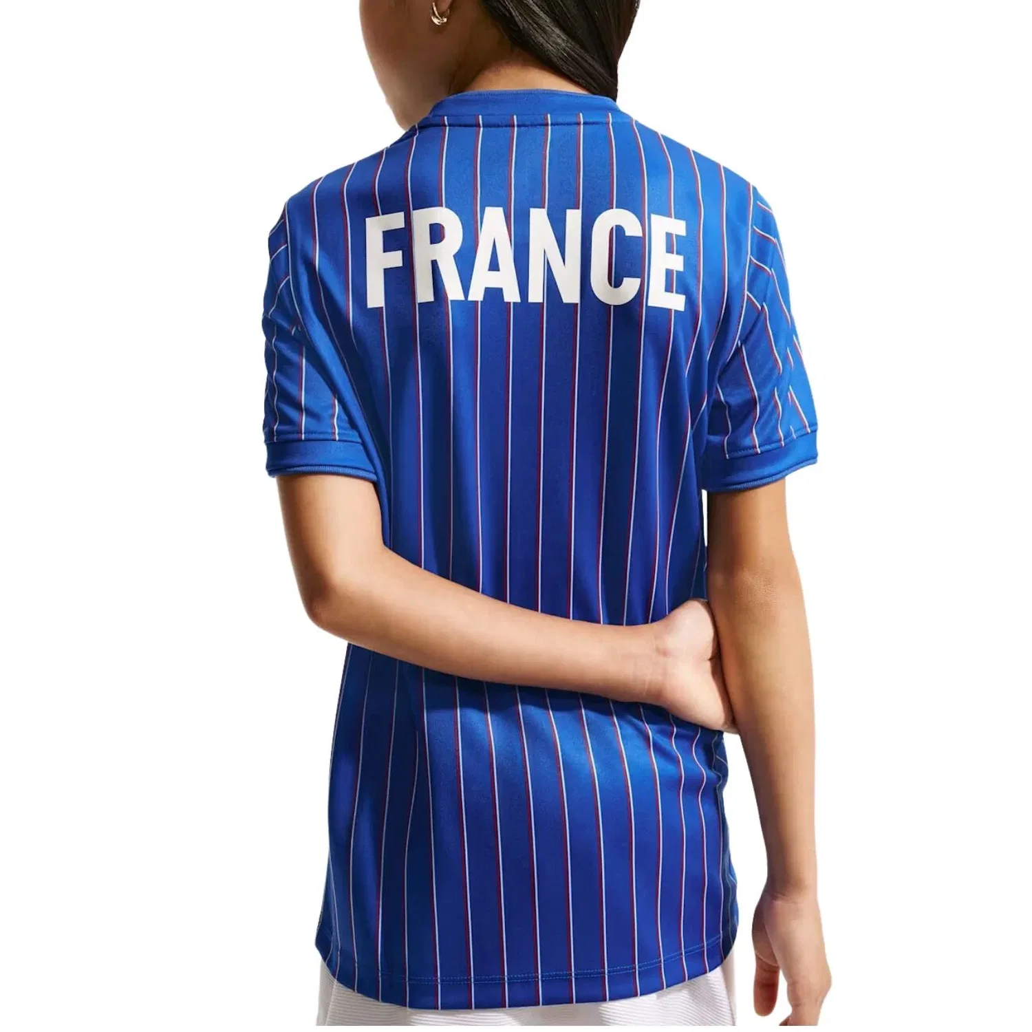 Детская футболка с длинным рукавом Nike x France x Jacquemus Cryoshot Dri-FIT, синий — фото 3
