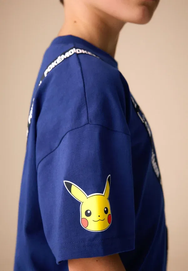 Футболка с принтом Pokemon Regular fit Next blue, синий — фото 4
