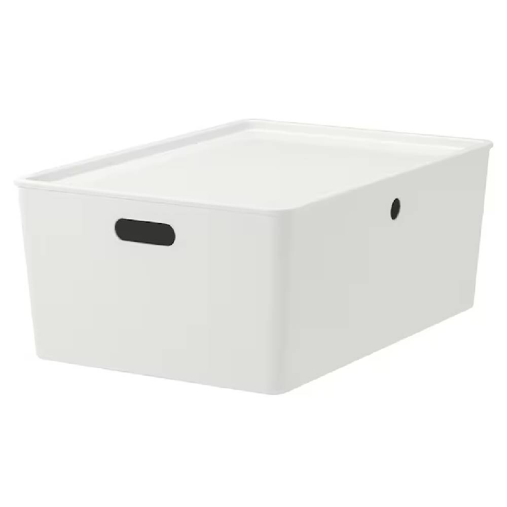 

Коробка с крышкой Ikea Kuggis 37Х54Х21 см, белый