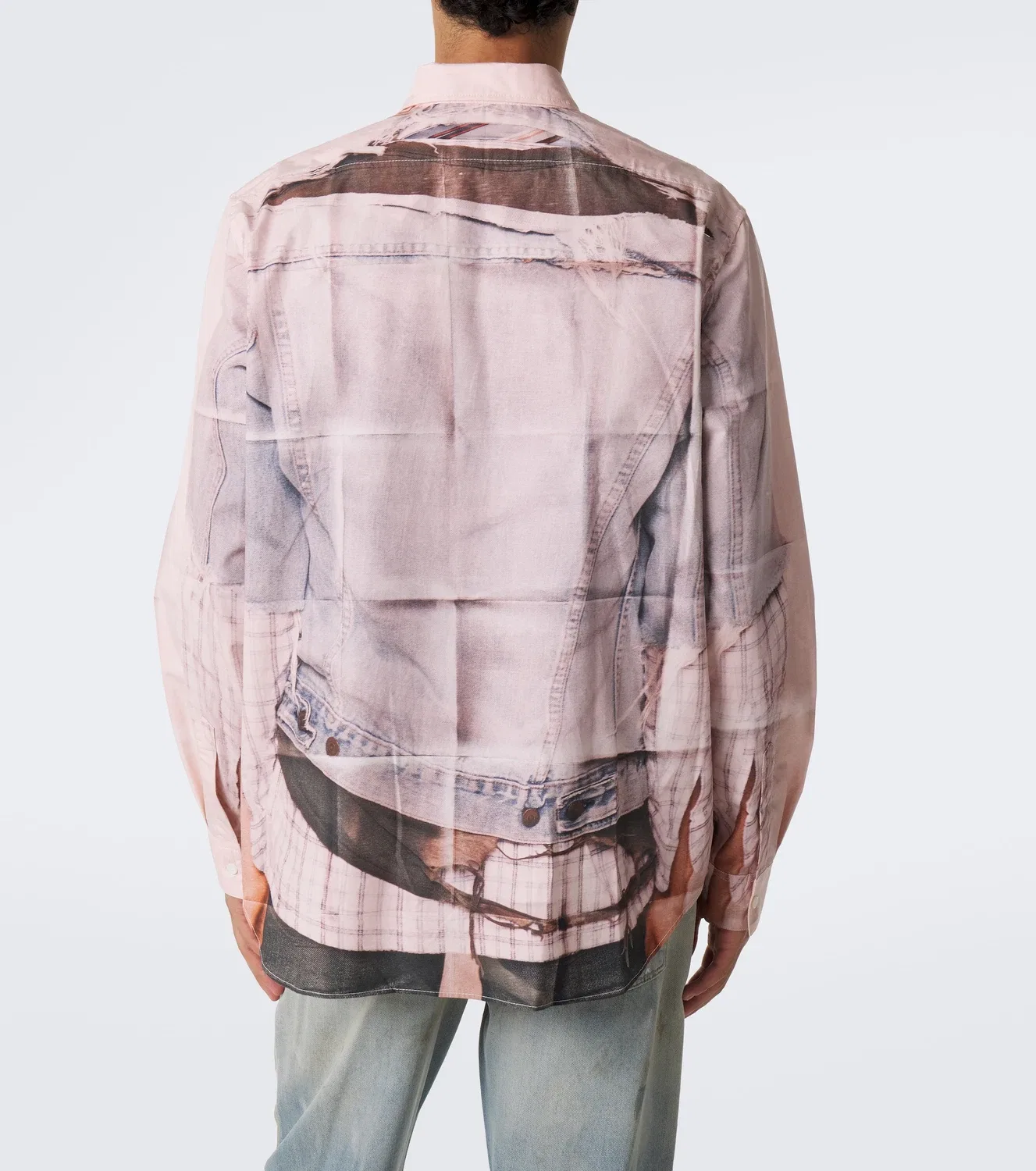 Рубашка с длинным рукавом Acne Studios, мультиколор — фото 4