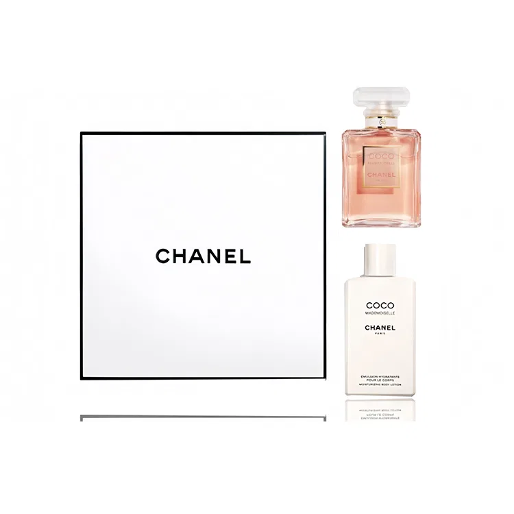 Женский парфюмерный набор Miss Cocoa Classic с лосьоном для тела, CHANEL, 100 мл + 200 мл