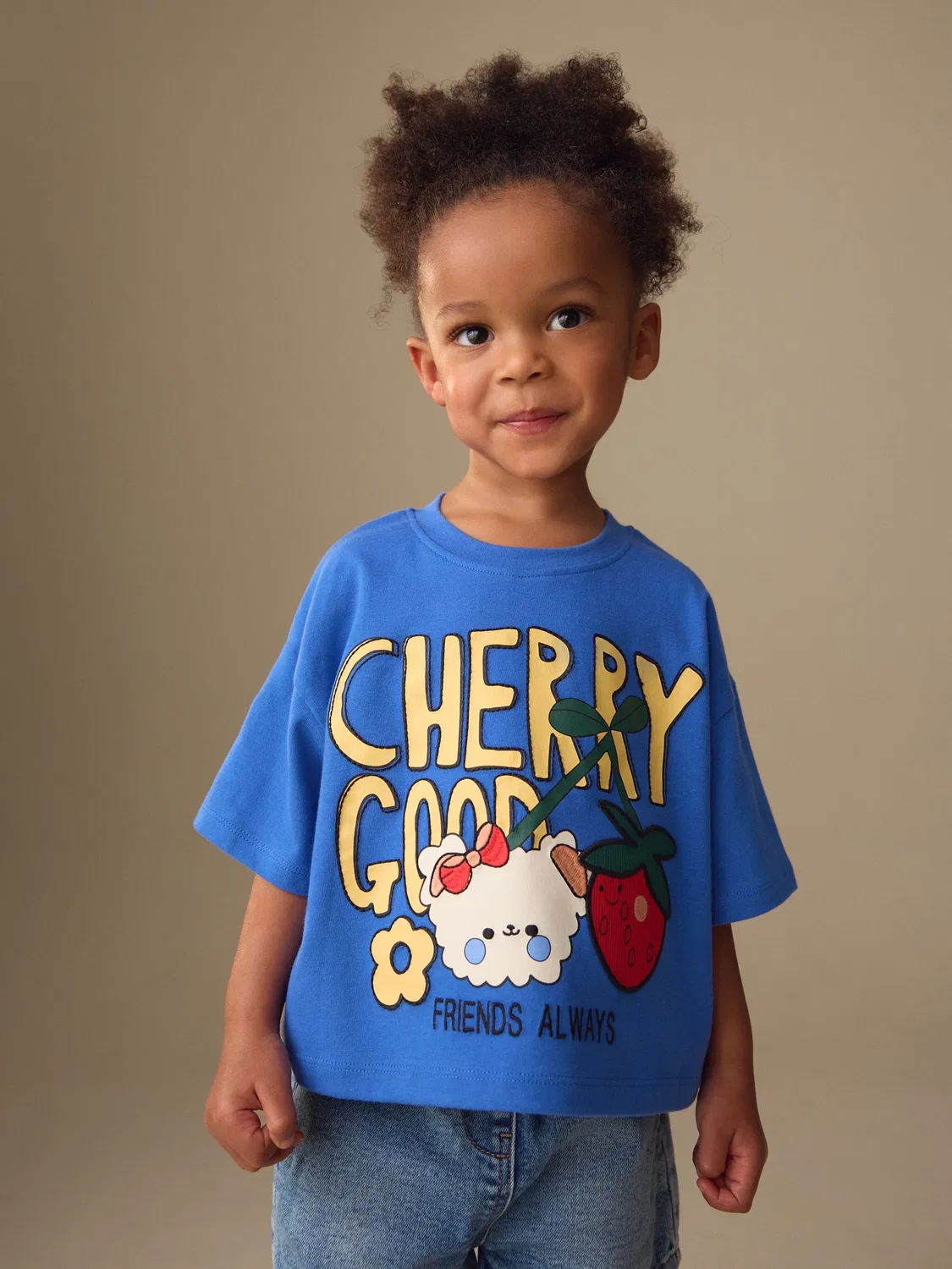 Футболка с коротким рукавом Blue Cherry Next, голубая вишня