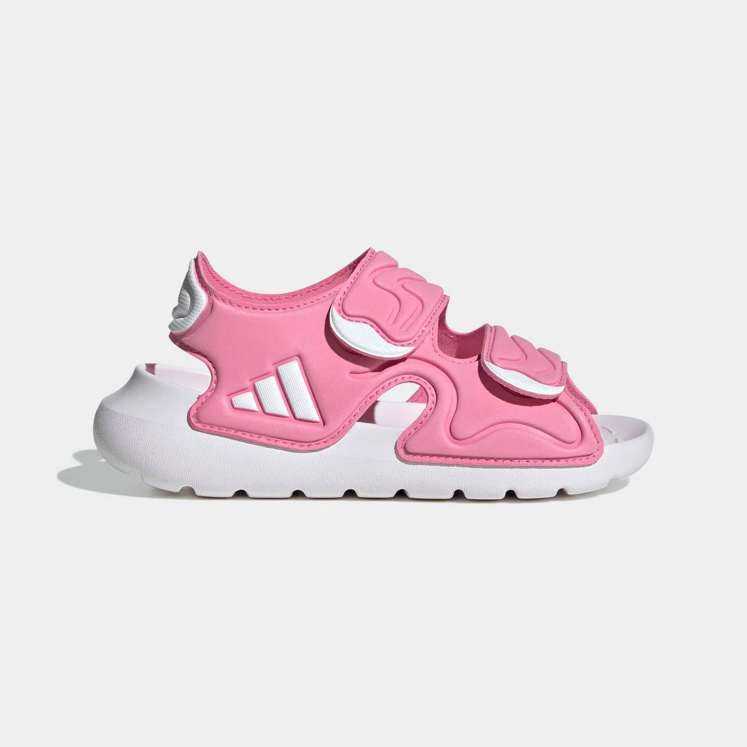 Детские сандалии с регулируемыми ремешками Altaswim 3 Adidas Sportswear, Bliss Pink/Ftwr White/Bliss Pink — фото 2