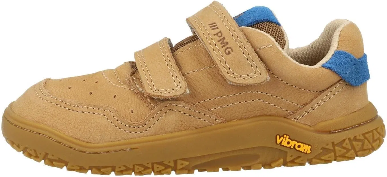 Детские кроссовки для мальчиков с нулевым перепадом Primigi Grander Trainers, Cognac — фото 4