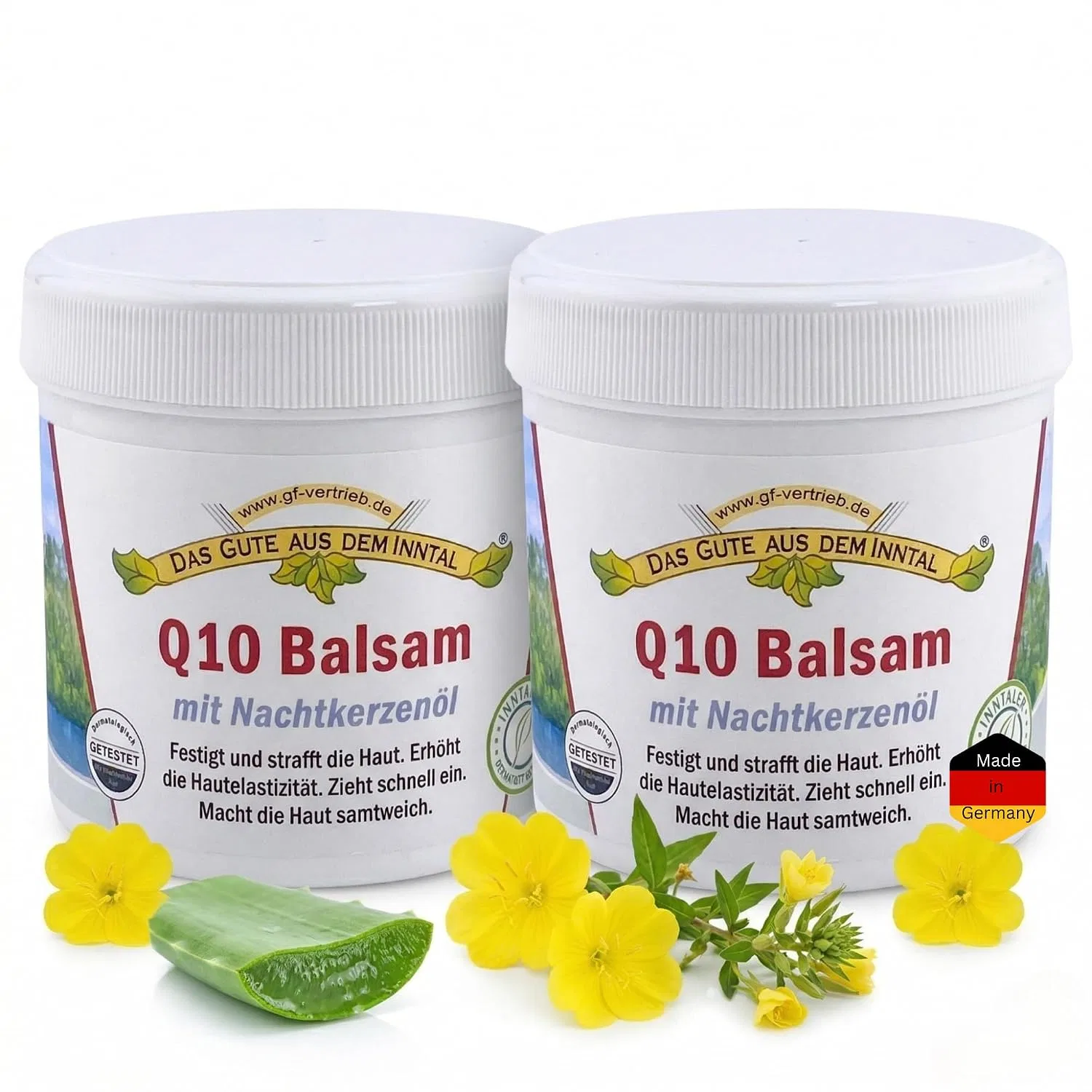 Крем для тела Q10 Balm, Das Gute aus dem Inntal, набор 2 x 200 мл