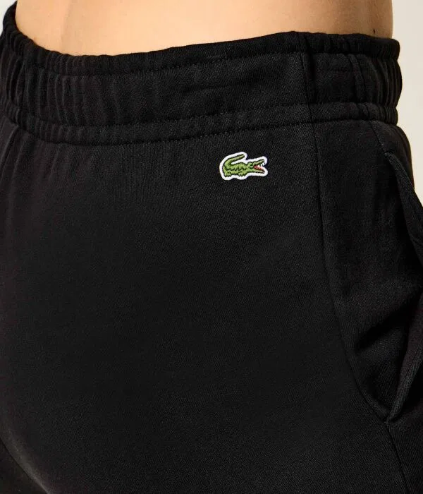 Штаны спортивные Lacoste Regular Fit, черные — фото 4