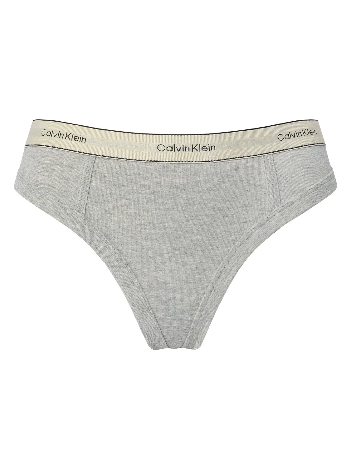 Женские стринги Calvin Klein, серый — фото 4