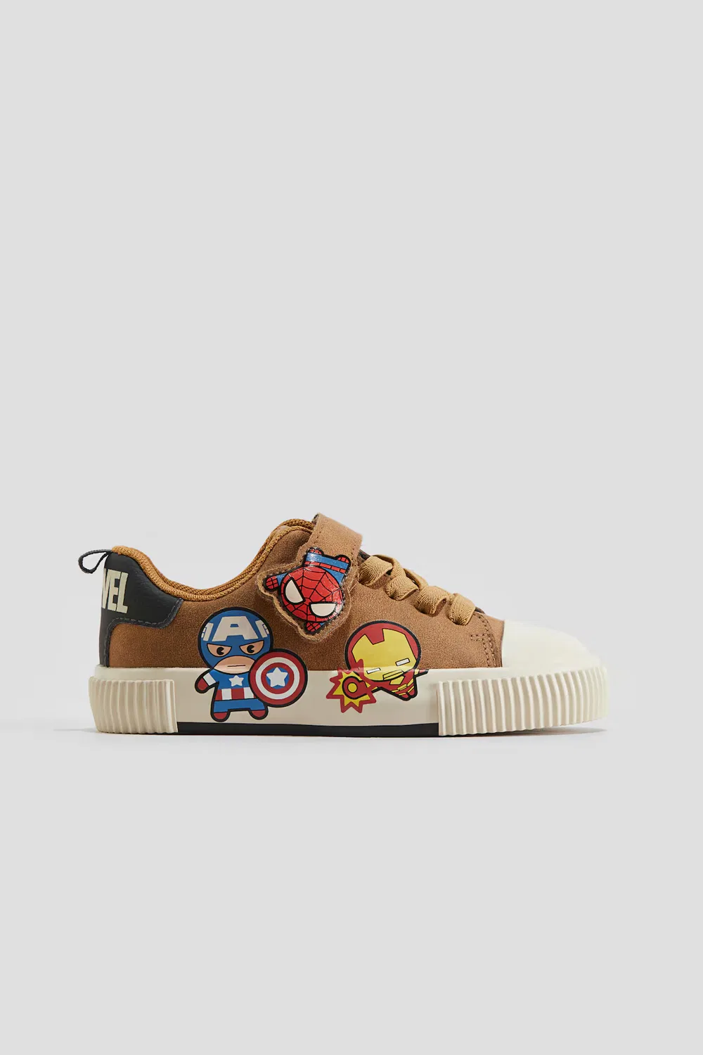 Кроссовки с принтом H&M, Hellbraun/Marvel Comics