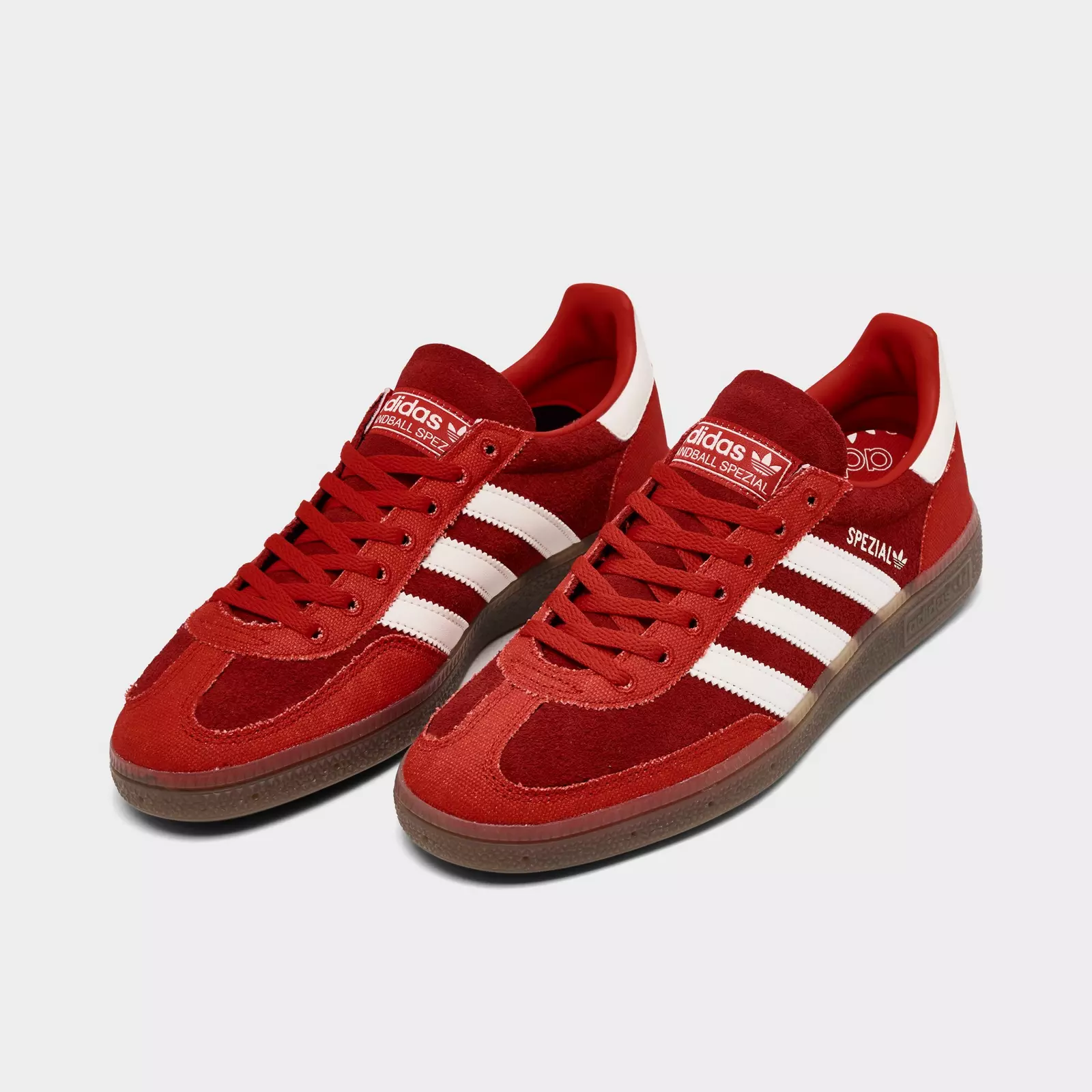 Кроссовки Women's adidas Originals Handball Spezial Casual, красный/белый — фото 2