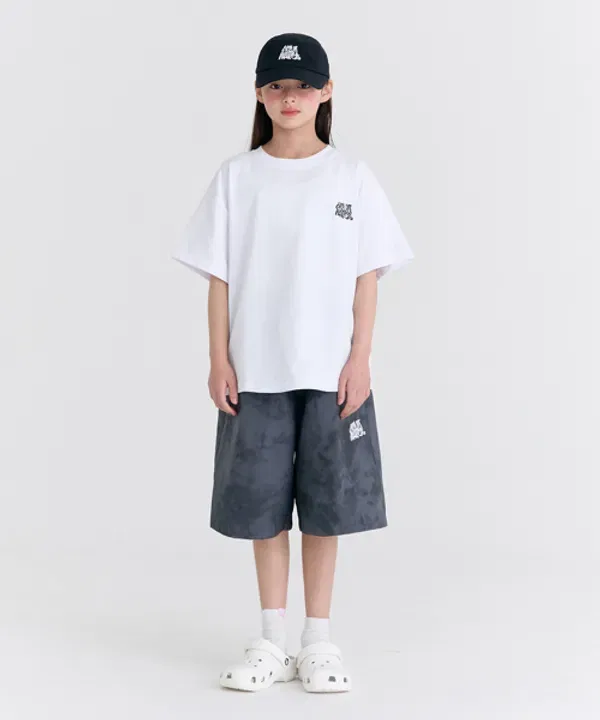 Комплект из футболки и шорт Wave Water Bermuda Ocelot Junior, белый — фото 3