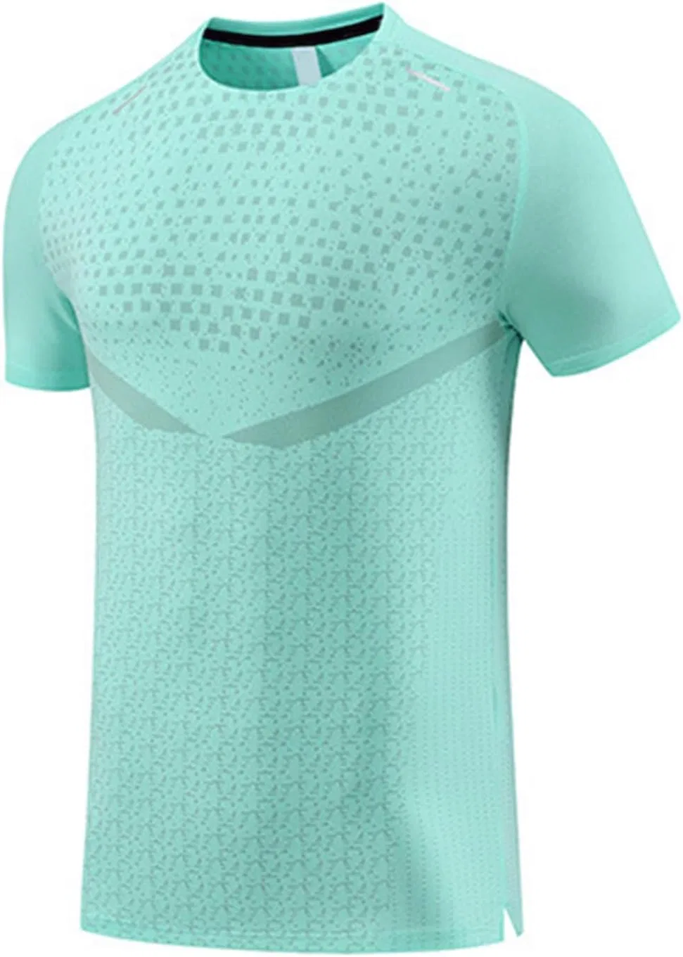 Мужская спортивная футболка с быстросохнущей технологией, Light Green — фото 3