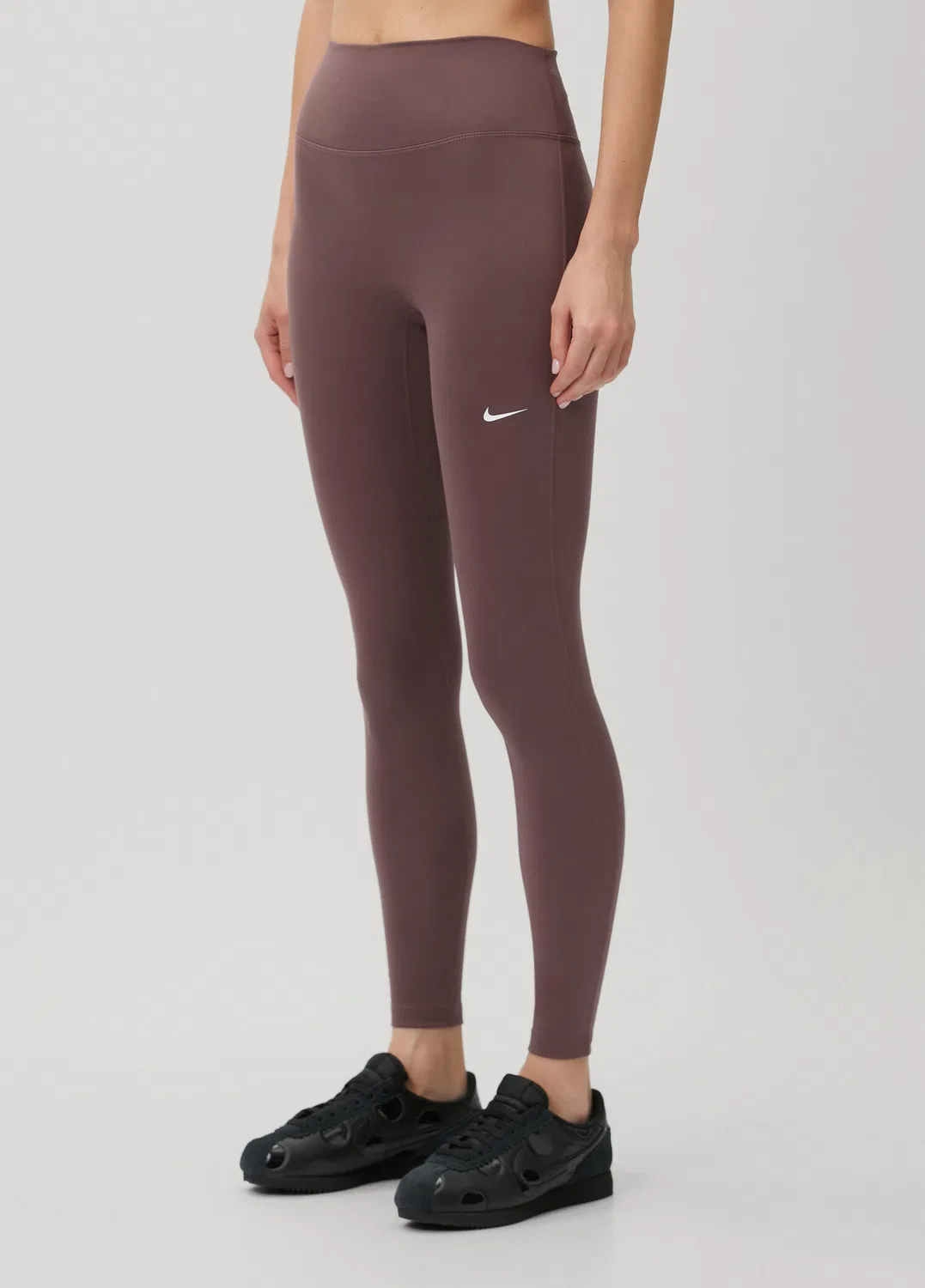 Леггинсы Nike One Seamless Front Mor, фиолетовый — фото 3