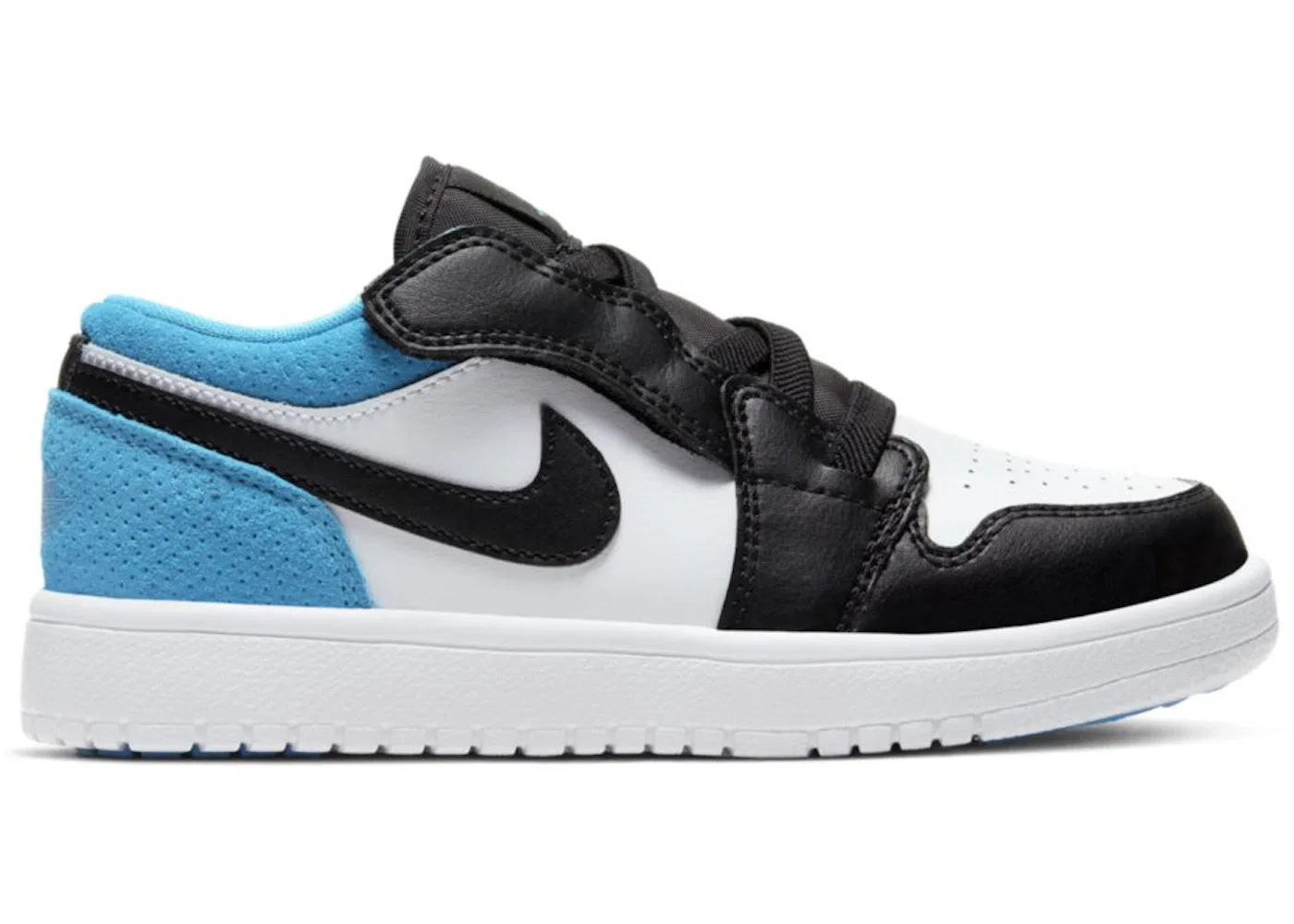 Детские кроссовки Lifestyle с низким верхом Jordan 1 Low Alt Jordan, Black/Black/Laser Blue/White