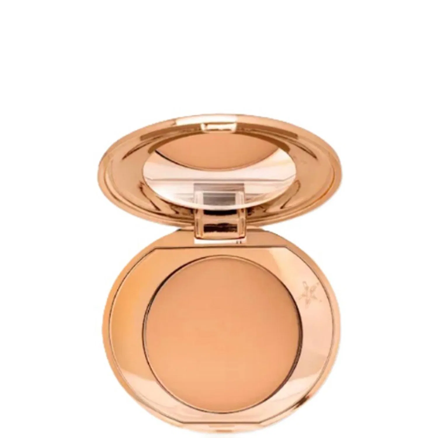 Пудра матирующая компактная Airbrush Flawless Finish Travel Size, Charlotte Tilbury, Tan