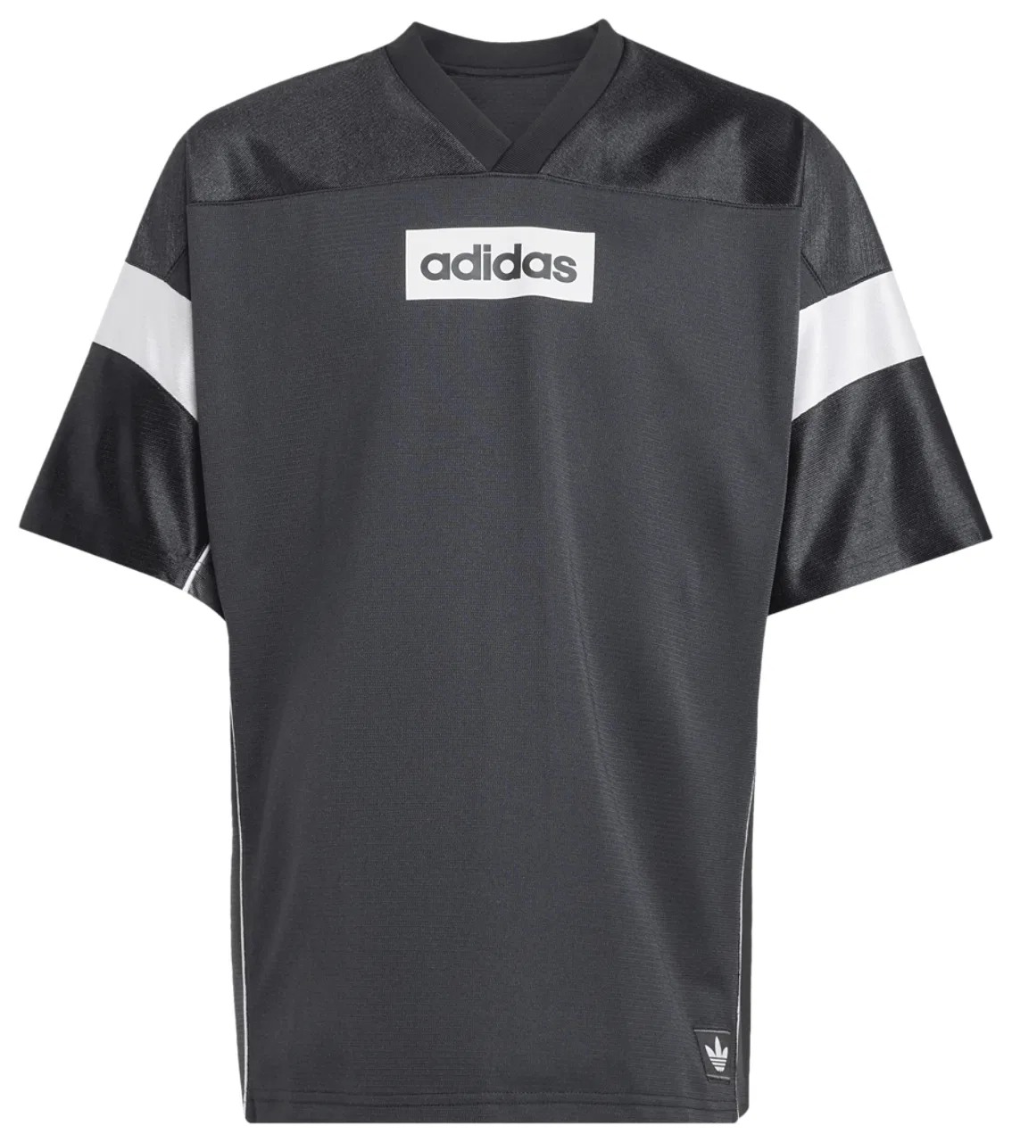 Футболка для мальчиков Jersey Adidas, черный/белый — фото 4