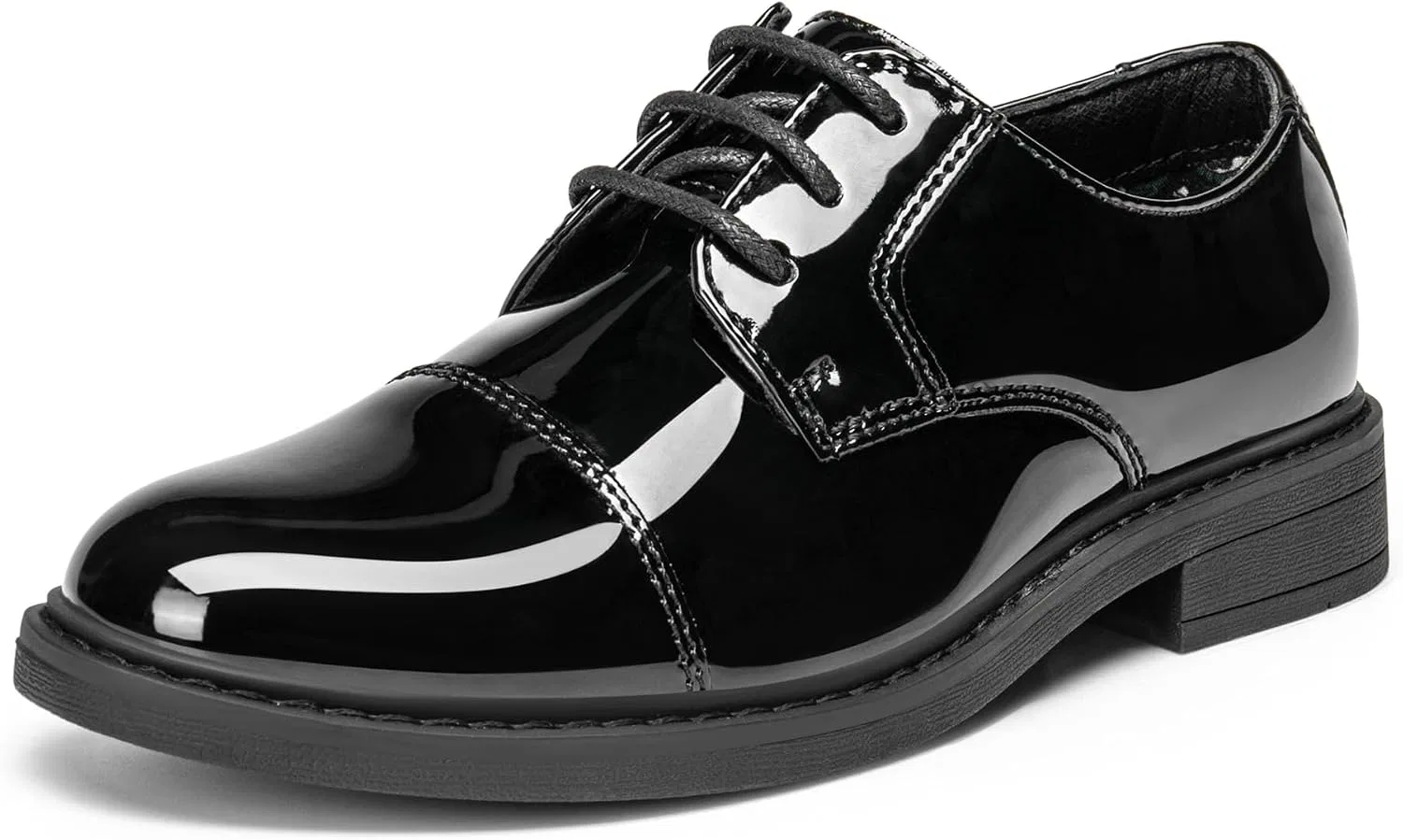 Детские туфли оксфорды для мальчиков Bruno Marc, Black-Pat