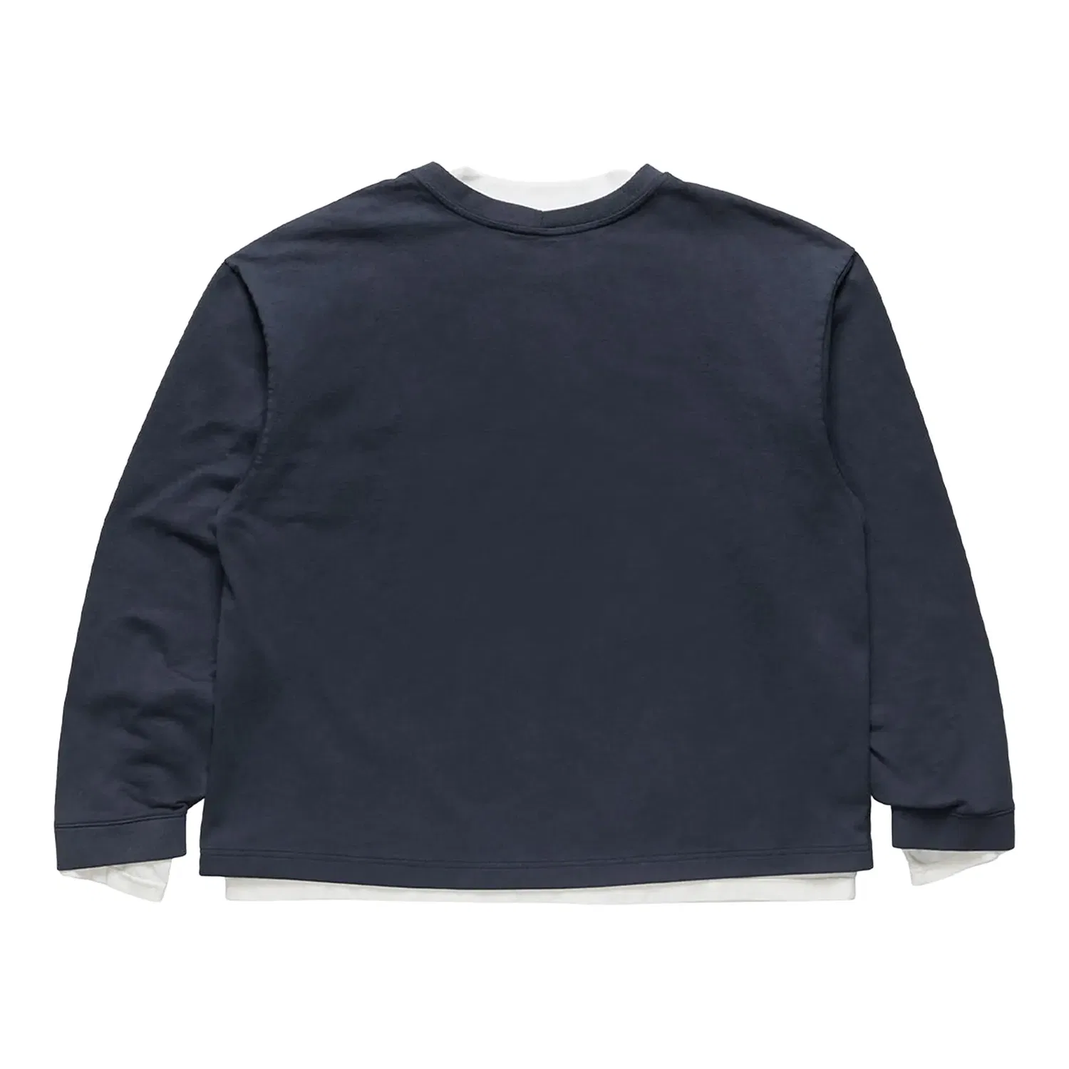 Свитшот с логотипом Layered Acne Studios, Navy/White — фото 2