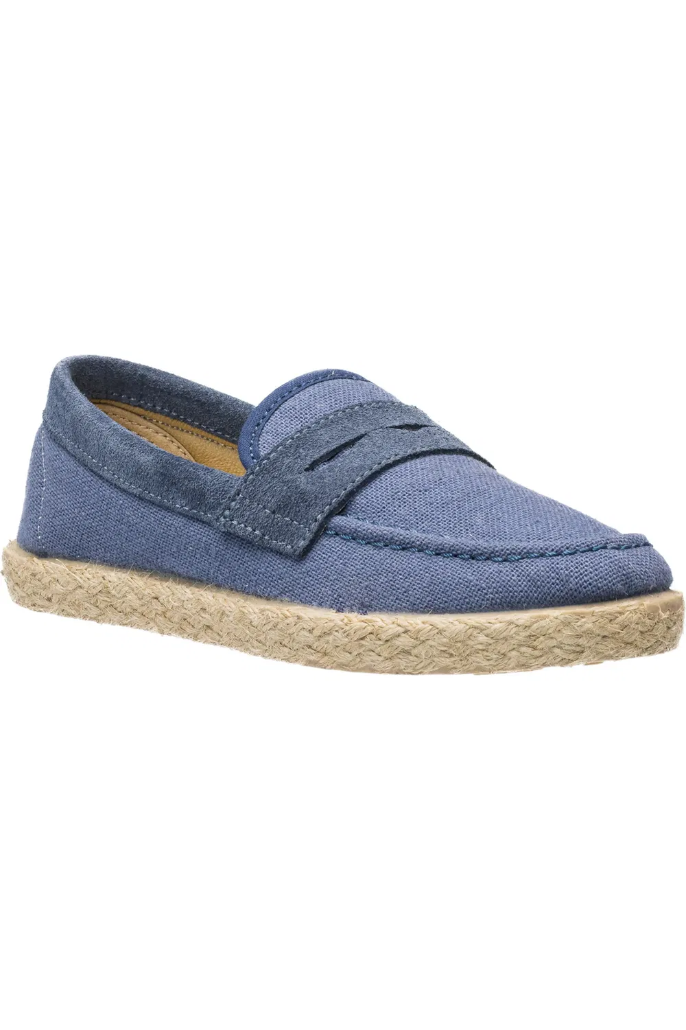 Детские туфли эспадрильи Penny Loafers Elephantito, индиго