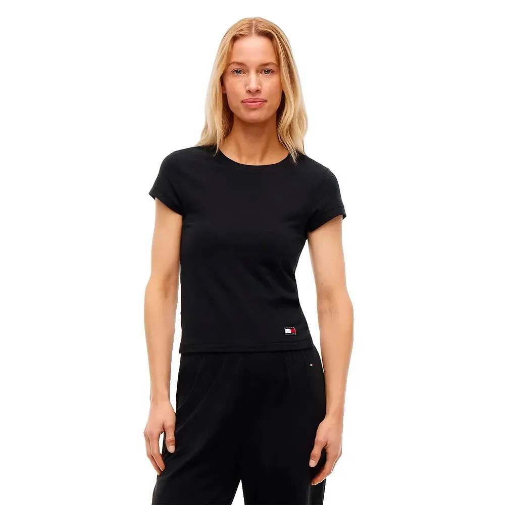 Женские футболки с коротким рукавом из 3 штук Tommy hilfiger, Black — фото 2