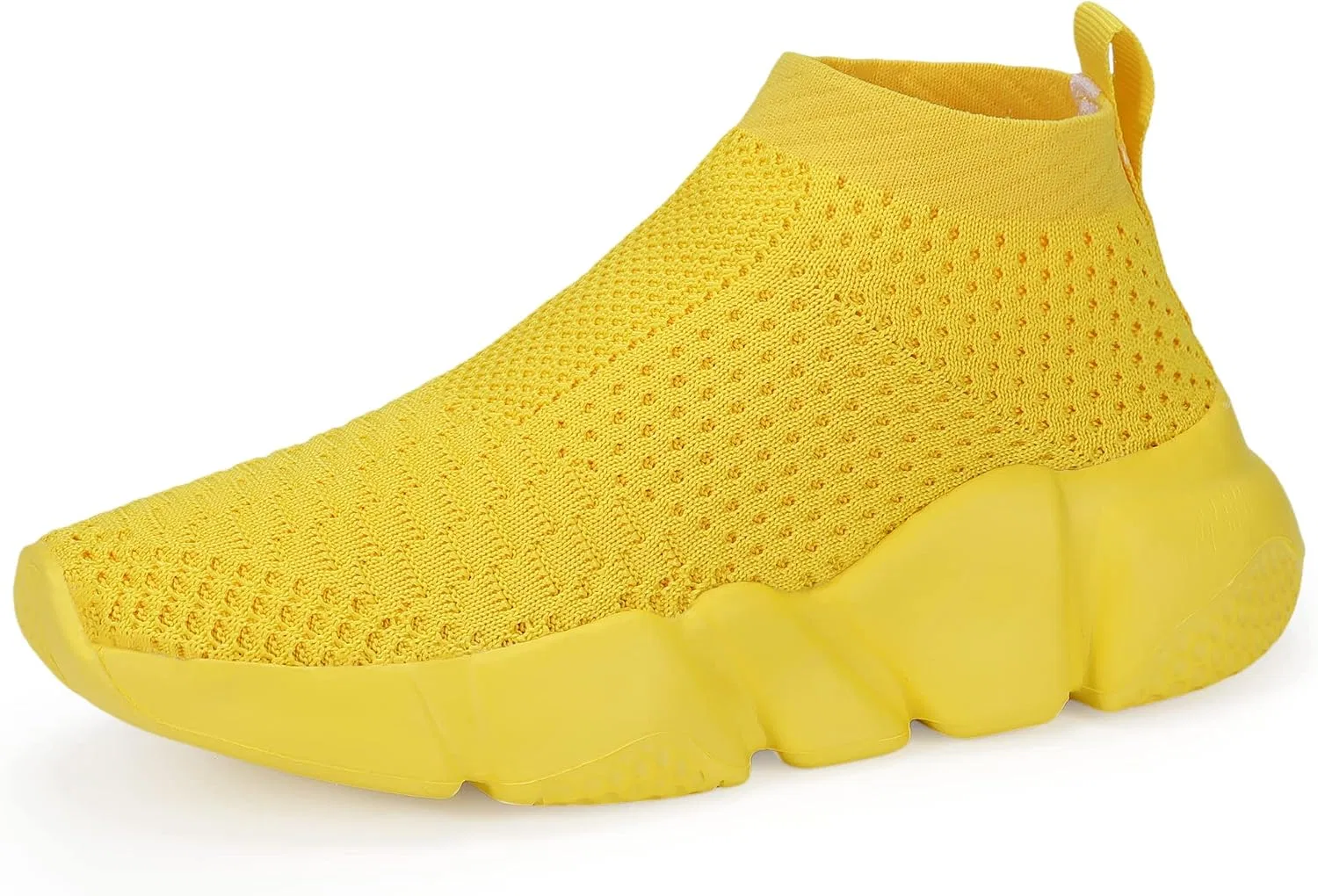 Детские дышащие кроссовки с высоким верхом Casbeam, Yellow