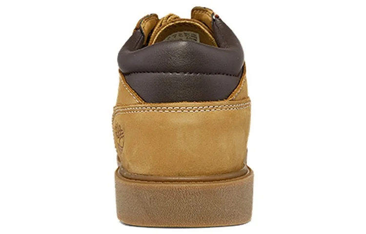 Мужские ботинки Timberland низкие, натуральная кожа, песочные — фото 4