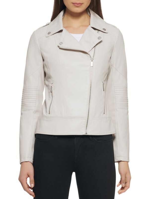 

Куртка Guess из искусственной кожи, stone, Коричневый, Куртка Guess из искусственной кожи, stone
