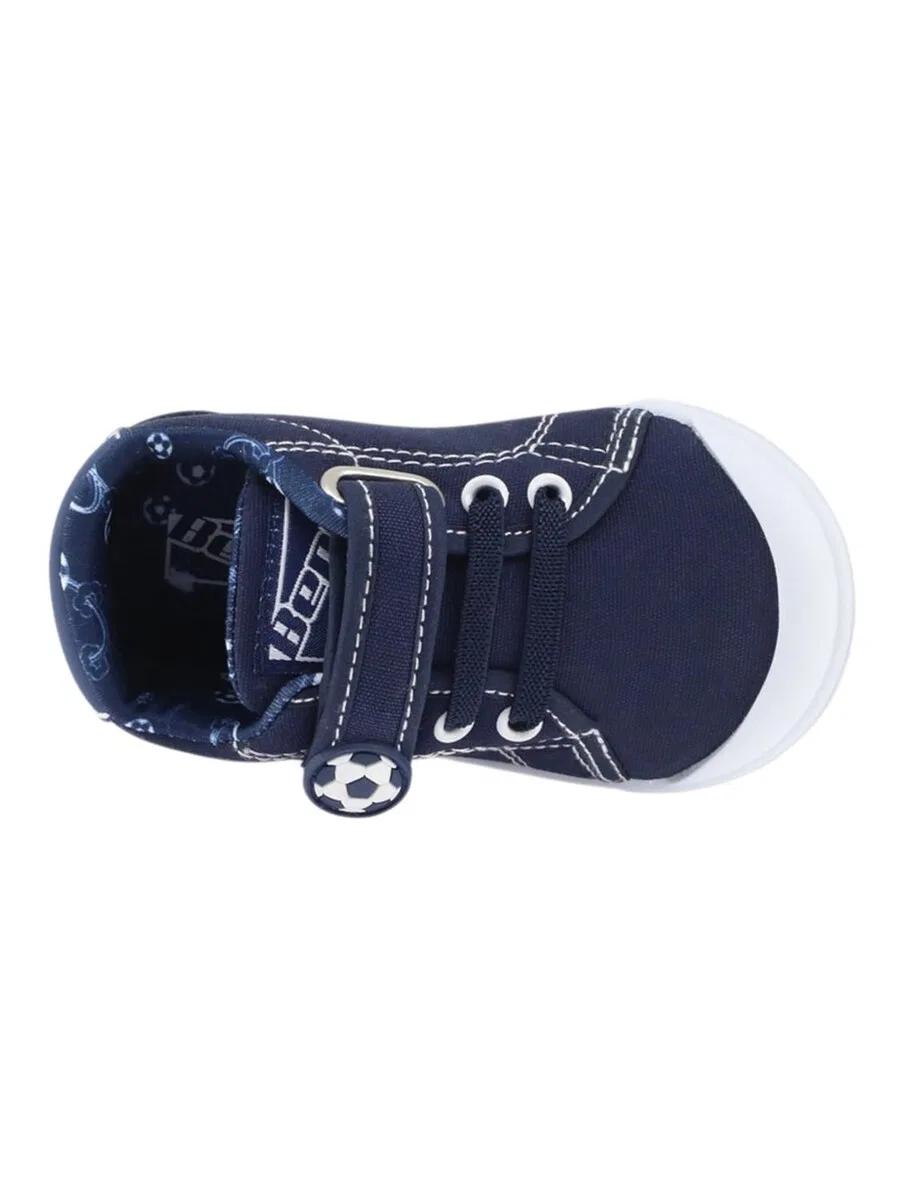 Кроссовки Beppi "Canvas Shoe" темно-синего цвета — фото 3