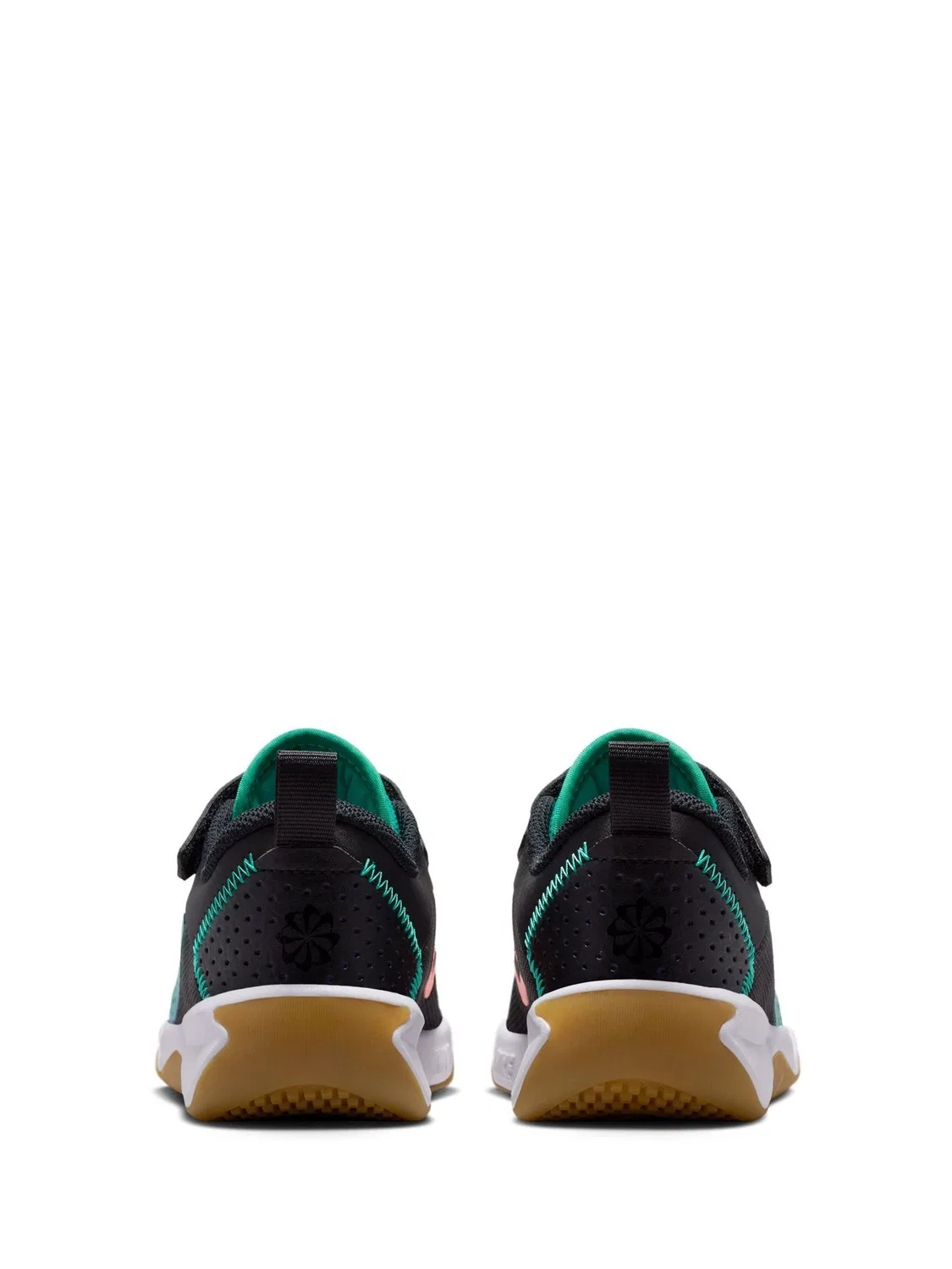 Кроссовки Nike Omni MultiCourt, черно-зеленые — фото 4