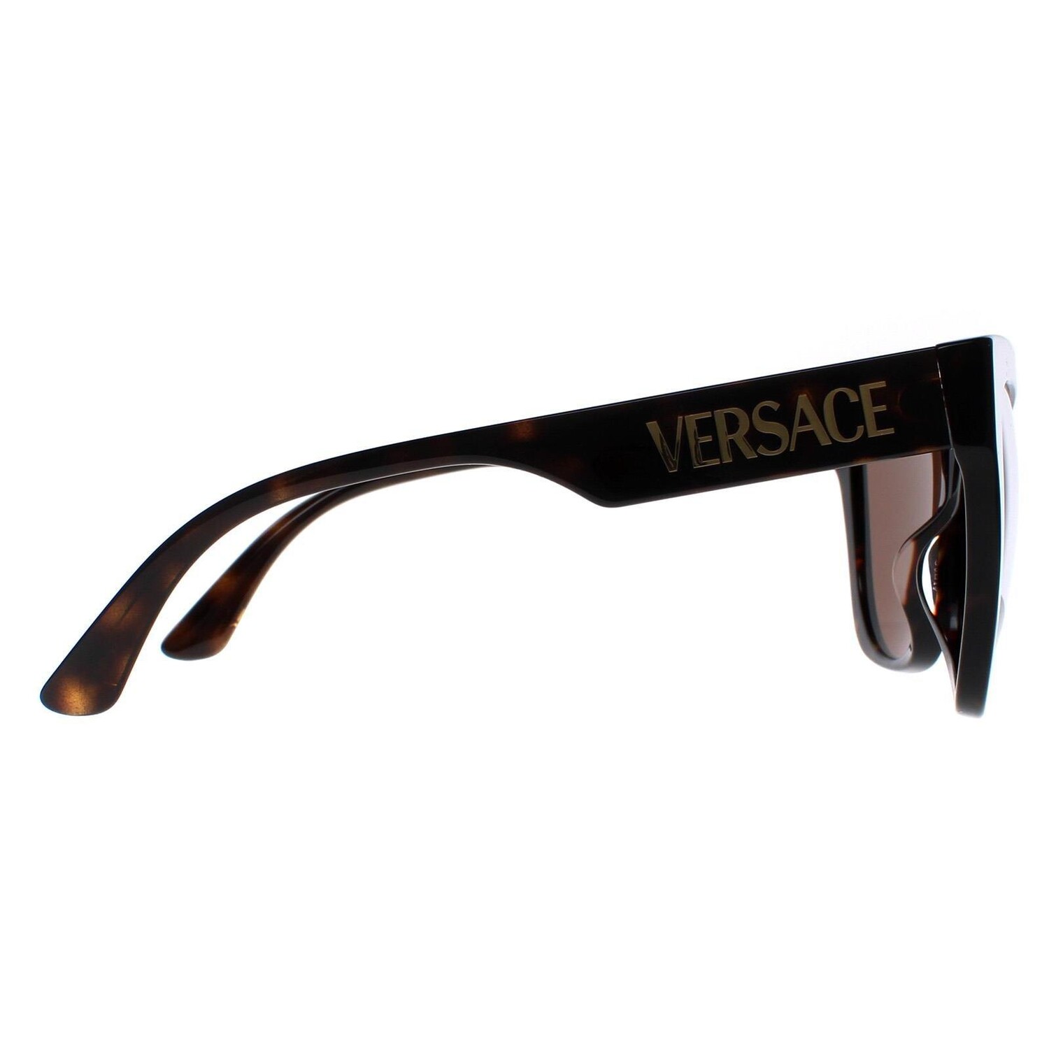 Кошачий глаз Гавана Темно-коричневый VE4417U Versace, коричневый — фото 4