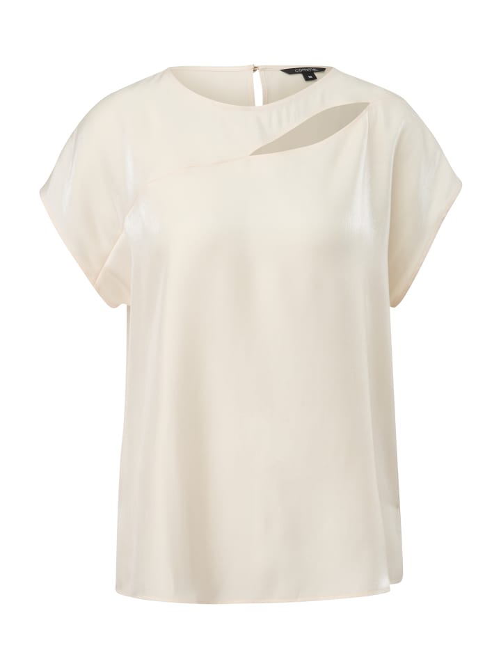 

Блуза comma Bluse ärmellos, бежевый