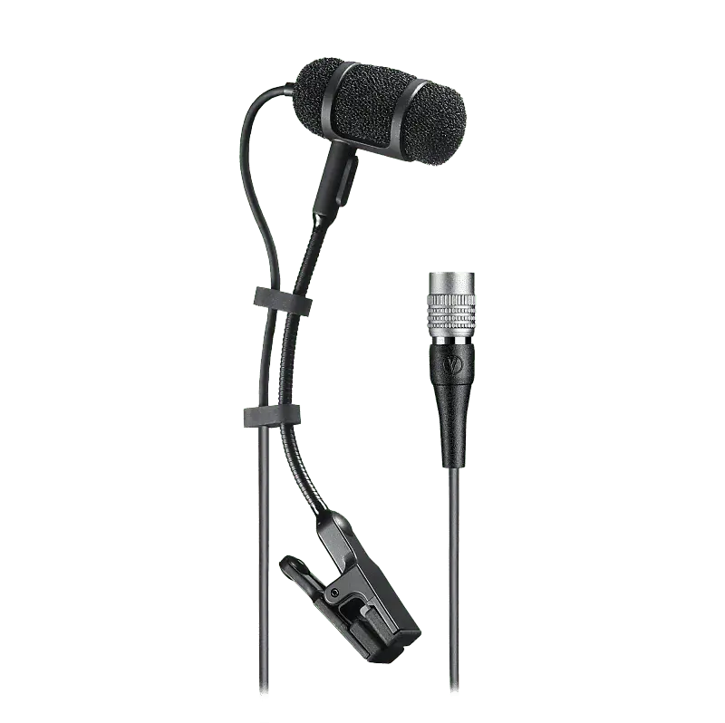 

Конденсаторный микрофон Audio-Technica PRO35c-W Clip-On Instrument Condenser Microphone